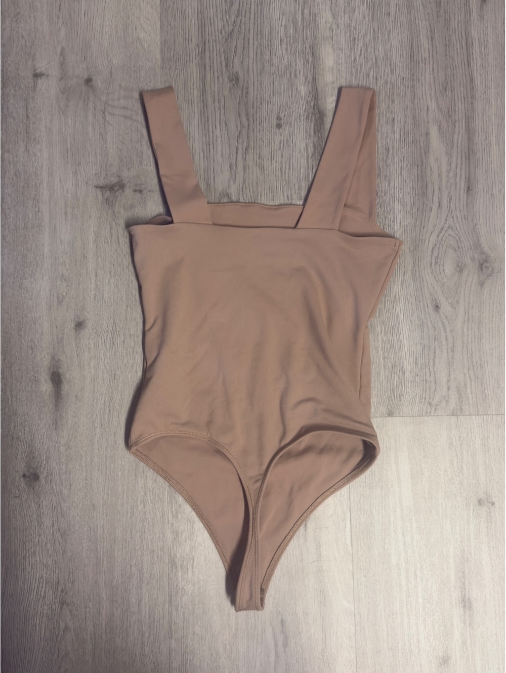 Abercrombie & Fitch Soft A&F Collection Nude Bodysuit XS - Picture 2 of 3